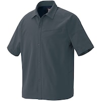 アイトス アイトス 半袖シャツ(男女兼用) TULTEX WORK AZ4237 チャコール 4L AZ42370144L 1着