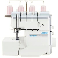 JUKI販売 JUKI オーバーロックミシン 2本針4本糸差動送り付きオーバーロックミシンイージースレッダー採用 ホワイト 350X340X310mm MO2800 1台