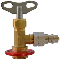 デンゲン dengen HFO1234yf用 缶切りバルブ プラグ虫付セット CPV1234MPL 1個