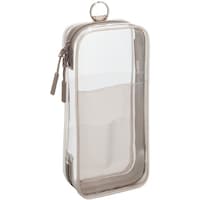 リヒトラブ LIHIT ラウンドジップペンケース モカブラウン A81039 1個