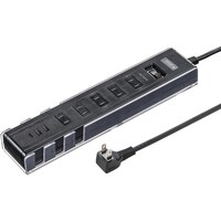 サンワサプライ SANWA タップ スマホスタンド付きタップ TAPB47UC15BK 1個