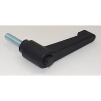 小西製作所 MIYOSHI プラスチッククランプレバー VR ブラック M8 ねじ長さ25mm VR8X25B 1個