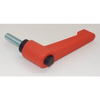 小西製作所 MIYOSHI プラスチッククランプレバー VR オレンジ M12 ねじ長さ30mm VR12X30O 1個