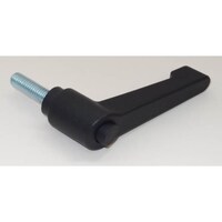 小西製作所 MIYOSHI プラスチッククランプレバー VR ブラック M12 ねじ長さ40mm VR12X40B 1個