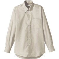 ボンマックス FACE MIX オックスフォード長袖シャツ ベージュ SS FB45101SS 1着