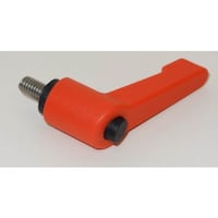 小西製作所 MIYOSHI プラスチッククランプレバー(ステン) VRS オレンジ M6 ねじ長さ10mm VRS6X10O 1個