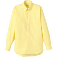 ボンマックス FACE MIX オックスフォード長袖シャツ イエロー S FB451010S 1着