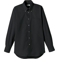 ボンマックス FACE MIX オックスフォード長袖シャツ ブラック SS FB451016SS 1着