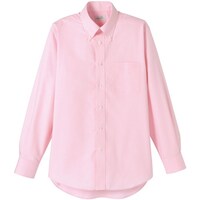 ボンマックス FACE MIX オックスフォード長袖シャツ ピンク LL FB45109LL 1着