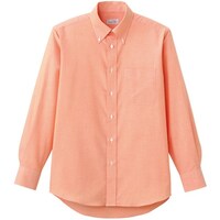 ボンマックス FACE MIX オックスフォード長袖シャツ オレンジ SS FB451013SS 1着