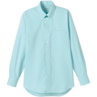 ボンマックス FACE MIX オックスフォード長袖シャツ ミント SS FB45104SS 1着