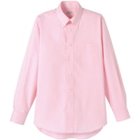 ボンマックス FACE MIX オックスフォード長袖シャツ ピンク SS FB45109SS 1着