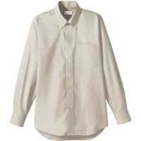 ボンマックス FACE MIX オックスフォード長袖シャツ ベージュ S FB45101S 1着