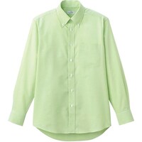 ボンマックス FACE MIX オックスフォード長袖シャツ オリーブ S FB451014S 1着