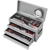 京都機械工具 KTC 工具セット チェストタイプ 66点 シルバー SK3662XS 1S