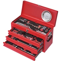 京都機械工具 KTC 工具セット チェストタイプ 72点 レッド SK7722XR 1S