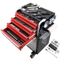 京都機械工具 KTC 工具セット ローラーキャビネットタイプ 233点 SK8001EX 1S