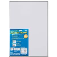 ナカバヤシ ナカバヤシ ワンプッシュ/ポスターフレーム/A2/シルバー FPA102SV 1枚