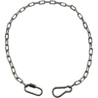 水本 水本 ステンレス 金具付きチェーン 2A 4m リングキャッチ・スナップフック付 2ASB4 1本