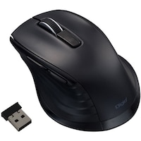 ナカバヤシ ナカバヤシ マウス 無線静音5ボタンBlueLEDマウス ブラック MUSRKF226BK 1個