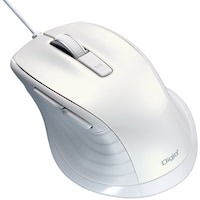 ナカバヤシ ナカバヤシ マウス 有線静音5ボタンBlueLEDマウス ホワイト MUSUKF227W 1個