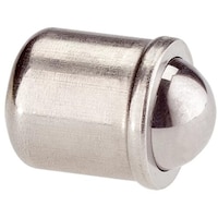 HALDER HALDER スプリングプランジャー ボール付、 平滑タイプ バネ力 強化 22080.2004 1個