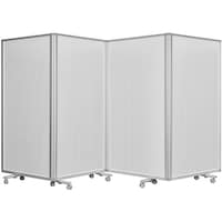 コマイ COMAI 4連スクリーン パンチングパネル W3600×H1800 JP41809BNSYB 1台