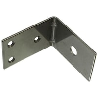 ハイロジック ハイロジック ステンエクボアングル F716 60mm ネジ・ボルト穴タイプ 16716 1袋(1個)