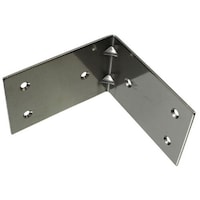 ハイロジック ハイロジック ステンエクボアングル F714 90mm ネジ穴タイプ 16714 1袋(1個)