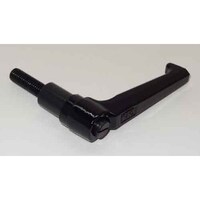 小西製作所 MIYOSHI クランプレバー KR(Hタイプ) ブラック M16 ねじ長さ60mm KR16HX60B 1個