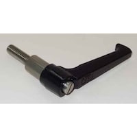 小西製作所 MIYOSHI ステンレスクランプレバー KRS(Hタイプ) ブラック M10 ねじ長さ80mm KRS10HX80B 1個