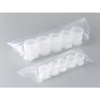 サンプラテック サンプラ エコノクリーンベッセル(純水洗浄)No.1(5個包装・1重包装) 31264 1組(5個)