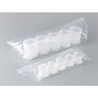 サンプラテック サンプラ エコノクリーンベッセル(純水洗浄)No.8(5個包装・1重包装) 31270 1組(5個)