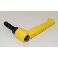 小西製作所 MIYOSHI クランプレバー KR イエロー M16 ねじ長さ70mm KR16X70Y 1個