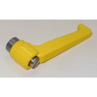 小西製作所 MIYOSHI ステンレスクランプレバー KFS イエロー M8 ねじ深さ12mm KFS8Y 1個