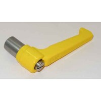 小西製作所 MIYOSHI ステンレスクランプレバー KFS(Hタイプ) イエロー M8 ねじ深さ12mm KFS8HY 1個