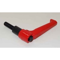 小西製作所 MIYOSHI クランプレバー KR(Hタイプ) レッド M12 ねじ長さ30mm KR12HX30R 1個
