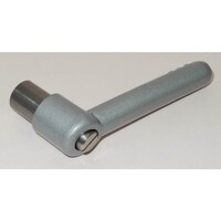 小西製作所 MIYOSHI ステンレスクランプレバー SFS(Hタイプ) シルバー M8 ねじ深さ12mm SFS8HS 1個