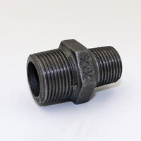 フローバル FLOBAL 径違いニップル RNI1006黒 1”1/4x3/4 00923117 1個