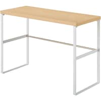 リヒトラブ LIHIT MDF机上台・スリム(500×200・トールタイプ) ナチュラル A800635 1台