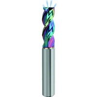 グーリング GUHRING アルミ用3枚刃高能率エンドミル レギュラー Carbo+コート コーナーR付き 8mm 82488.002 1本