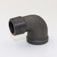 フローバル FLOBAL ストリートエルボ SL32黒 4” 00922858 1個