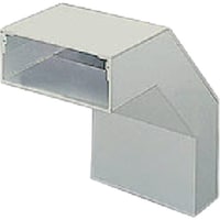 マサル工業 マサル 配線ダクト エルダクト 内大マガリ 3010 ミルキー LDU2323 1個