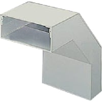 マサル工業 マサル 配線ダクト エルダクト 内大マガリ 3015 ミルキー LDU2333 1個