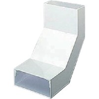 マサル工業 マサル 配線ダクト エルダクト 外大マガリ 3010 ホワイト LDS2322 1個