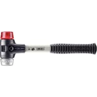 HALDER HALDER SIMPLEXハンマー プラスティック・ソフトメタル シルバー、強化鋳鉄製ハウジングとグラスファイバー製ハンドル 径40mm 全長325mm 3769.040 1本