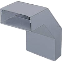 マサル工業 マサル 配線ダクト エルダクト 内大マガリ 3010 グレー LDU2321 1個