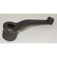 小西製作所 MIYOSHI クランクハンドル(オフセット) 角穴付き ハンドル径160mm OB160N 1個