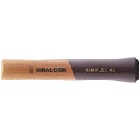 HALDER HALDER SIMPLEX用ハンドル 鋳造製ハウジング付SIMPLEXプラスティックハンマー用 径60mm 全長207mm 3244.062 1本