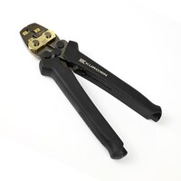 フジ矢 フジ矢 圧着工具(絶縁被覆付閉端接続子用・黒金) FC45BG 1丁